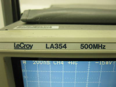 Lecory LA354 500 mhz storage oscilloscope 