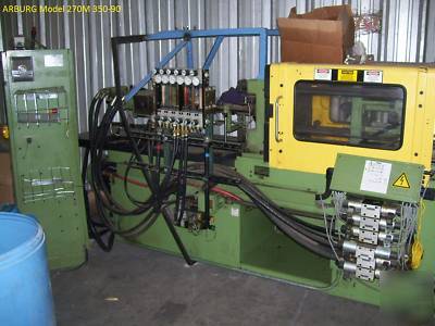 Lot of 4 injection molding machines