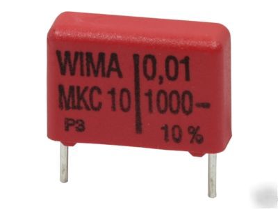 0.01UF 1000V 1KV wima polycarbonate audio capacitor x 5