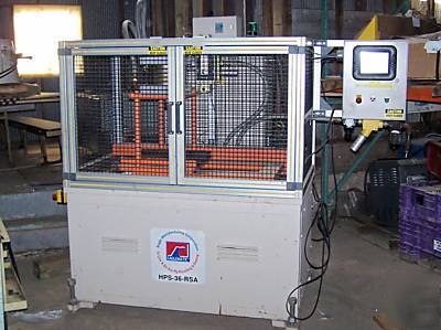Eaglematic hps-36 inline on the fly punch saw machine