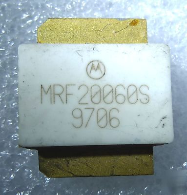 1X motorola MRF20060S rf power bipolar transistor 60W