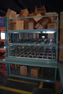 Interlake gravity carton flow /shelving /pallet rack