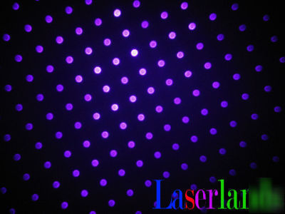 New 2IN1 405NM violet/blue laser pointer pen w star cap