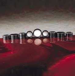 Qorpak black phenolic screw caps, pulp/vinyl : 5012/12