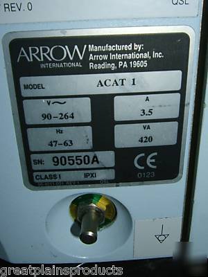 Telef arrow ACAT1 acat 1 plus intra-aortic balloon pump