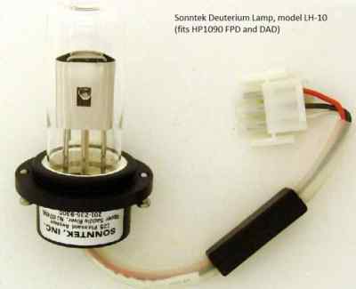 New HP1090 hplc deuterium lamp quote, and used, hp 1090