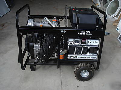 Diesel powered gillette generator, 12500 watts, 