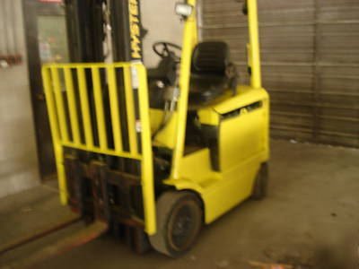 1996 hyster E50XM electric forklift