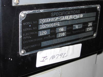 Amloc 200DHASP desecant type heatless air dryer