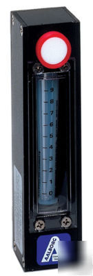 Rugged teflon ptfe-pfa flow meter water 87-500 ml/min 