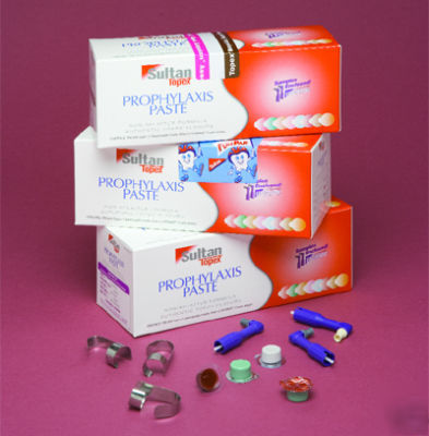Topex prophy paste fine bubble gum X200 dental supplies