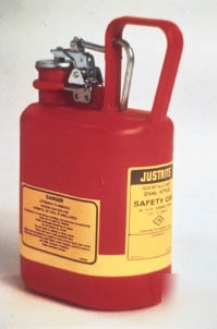 Justrite type i nonmetallic safety cans, justrite 14251