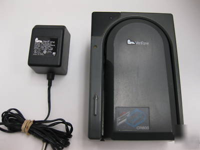 Verifone CR600 check reader w/power supply