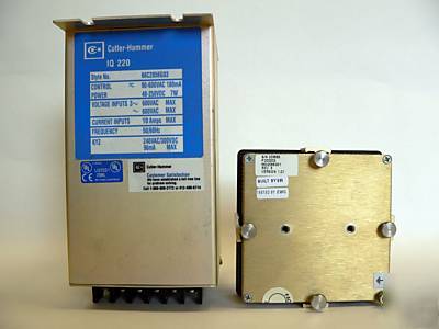 Cutler hammer iq 220 metering device with power module