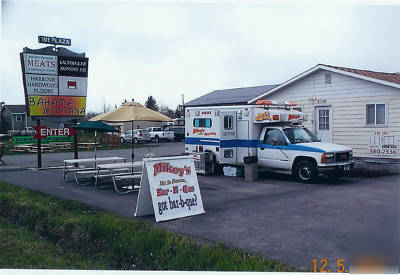 1991 gmc ambulance catering/mobile food unit