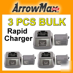 3 x charger for maxon qpa-1200/mpa-1400H/acc-200HC