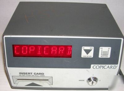 Copicard cx-125 copier access card reader/writer, 