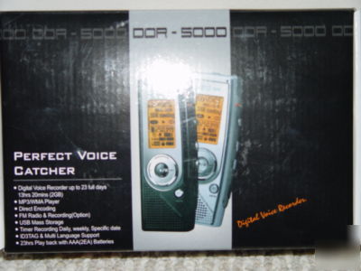 Diasonic ddr-5000 2 gb digital voice recorder - 