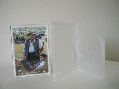 New 100 high quality clear 14MM single dvd cases,PSD22