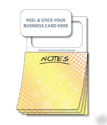 New magnetic business cards sticky pads notepads cheap 