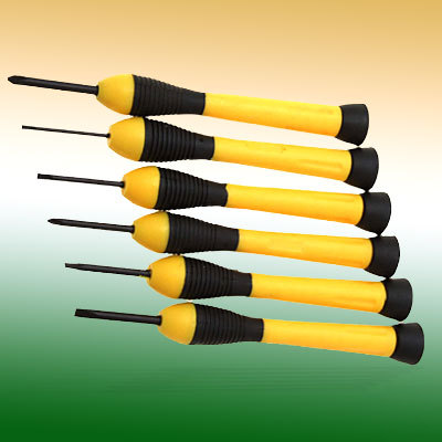 Pocket size phillips slotted screwdrivers set tools