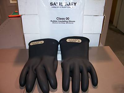 Salisbury E0011B-10 rubber gloves 