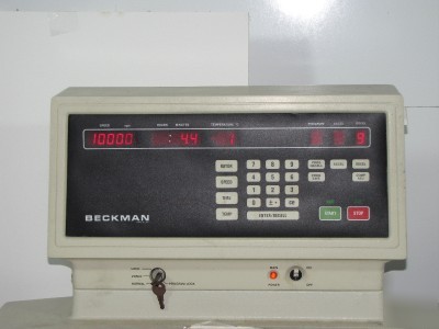 Beckman J2-21M induction drive centrifuge tested digitl