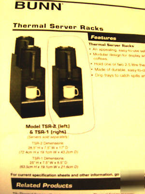 Bunn-o-matic thermal server rack