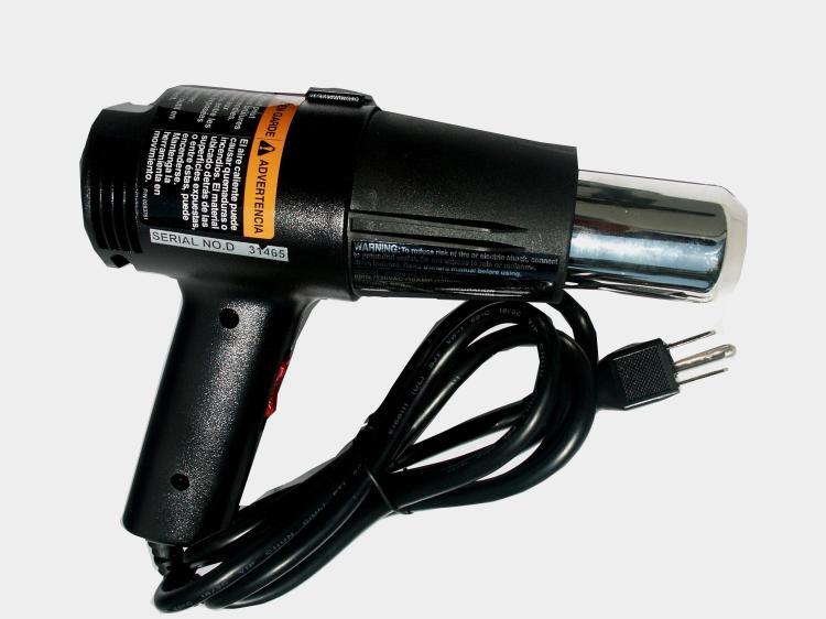 Electric heat gun for shrink film &more dual temp 1200W