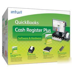New quickbooks cash register plus software & hardwar...