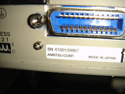 Anritsu MG9001A stabilized light source / tested