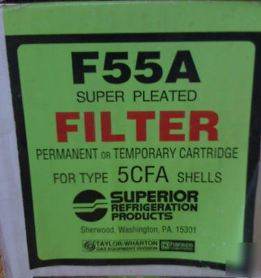 Superior refrigeration F55A filter for 5CFA shells