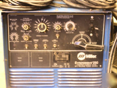 Miller syncrowave 250 tig welder/stick with coolmate 3