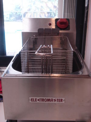 New electromaster double countertop fryer commercial 