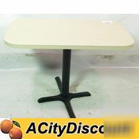 Commercial restaurant dining area table 42X24X30