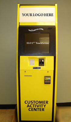 Payment kiosk w/touchscreen, bill validator up to $100