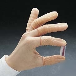 Qrp antistatic finger cots, qrp 7C s: 7C s