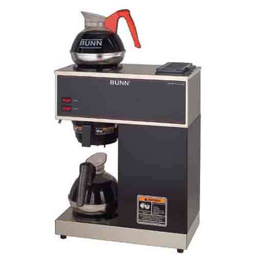 Bunn-o-matic vpr-0000 12 cup coffee brewer, 1 lower and