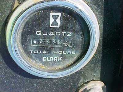 4450 lb clark gasoline fork lift, 77-188,no leaks,cheap