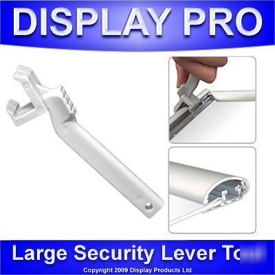 A0, 30X40, 40X60 security snap frame lever opening tool