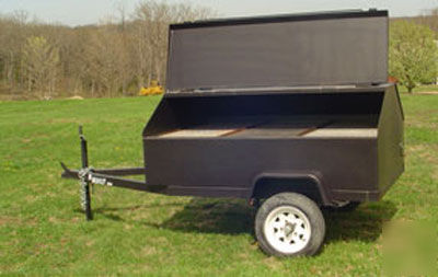 New large mobile bbq grill - b built mfg