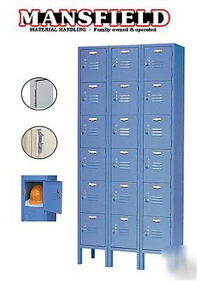 Nexel paramount steel locker storage gym school P6158KD