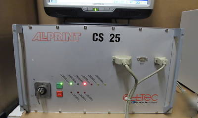 Videojet alltec allprint cs 25 laser marking system