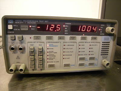 Hp 4935A transmission impairement measuring set