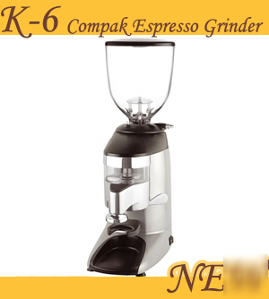 New * * k-6 compak commercial espresso grinder 