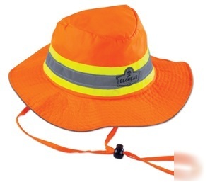 Ergodyne glowear safety high vis ranger hat orange