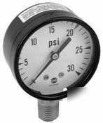 Pressure gauge - 0-30 psi - 2IN od - 133-1139