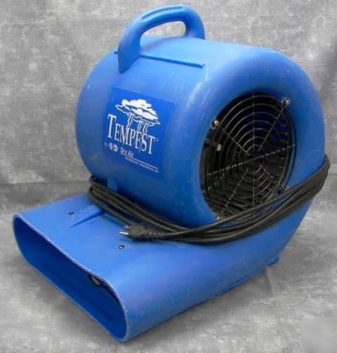 Tempest dry air mover 2-spd carpet drying floor fan .4H