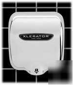 Xlerator hand dryer - chrome plated - xl-c