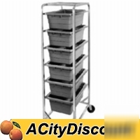 New channel knock-down aluminum bus rack, holds 6 buses
